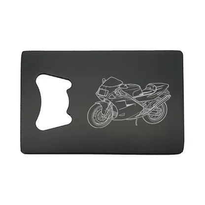 88 motoryccle Bottle opener – digital engraving mockup / engraving preview