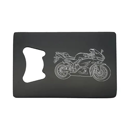 hon fireblade motorcycle Bottle opener – digital engraving mockup / engraving preview