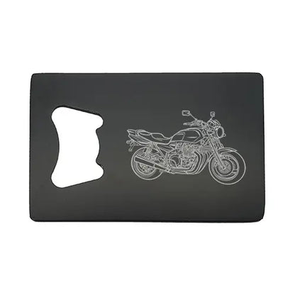 yam  xjr1300 motorcycle Bottle opener – digital engraving mockup / engraving preview