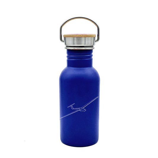 ask21 glider bottle digital engraving mockup / engraving preview