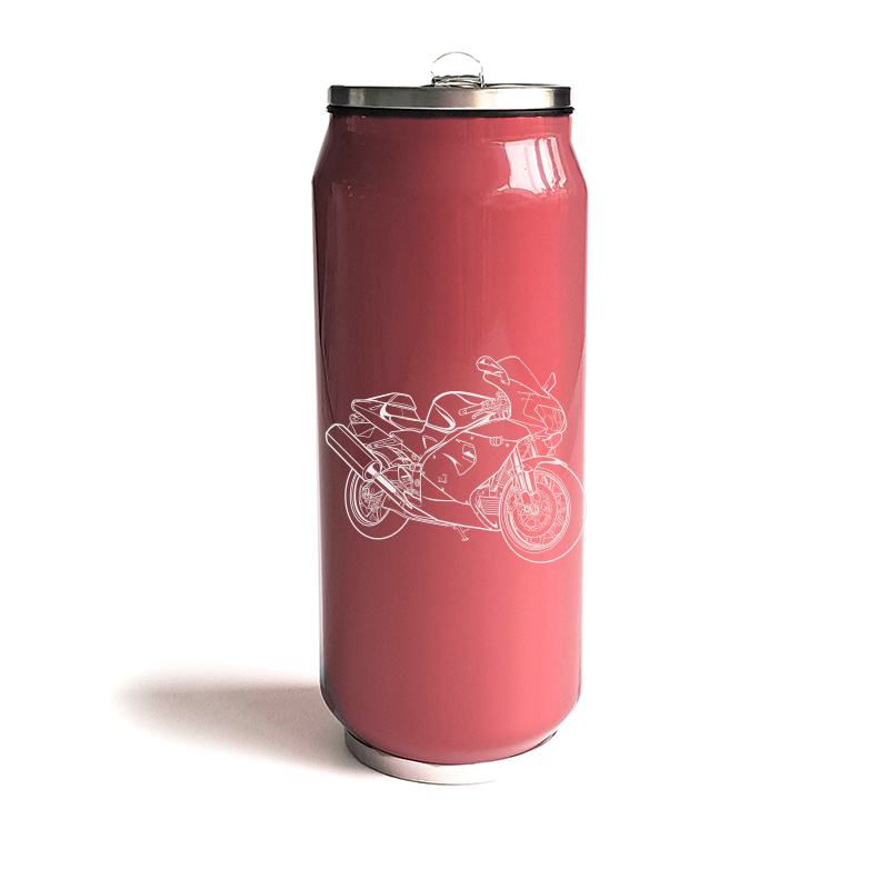 apri rsv mille motorcycle bottle digital engraving mockup / engraving preview