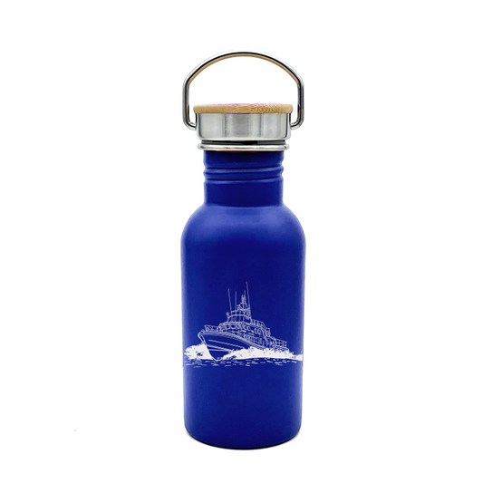 lifeboat bottle digital engraving mockup / engraving preview