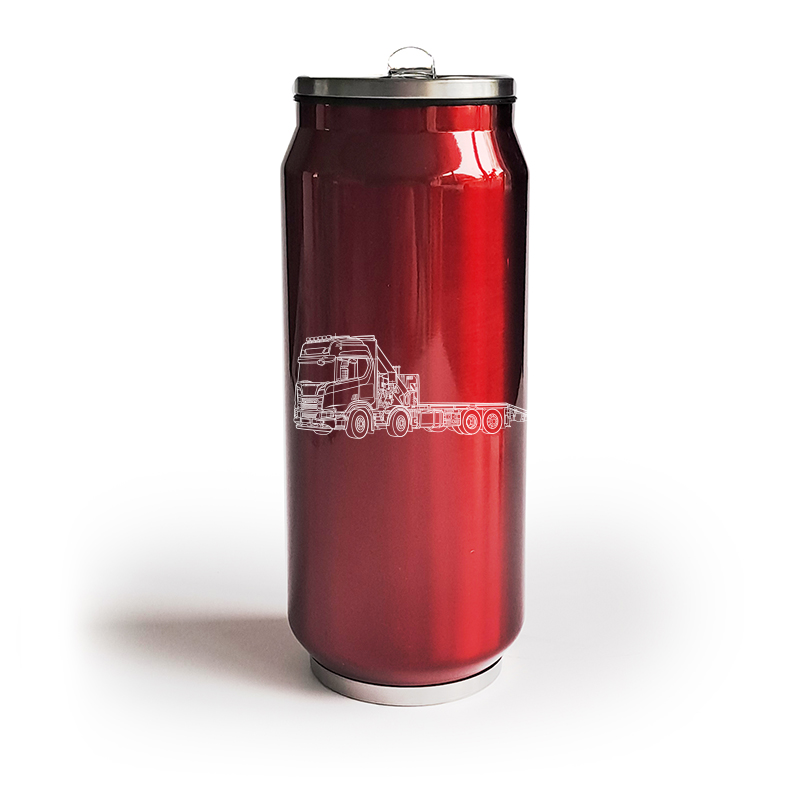 Haib Lorry Loader Metal Drinks Travel Sports Bottle