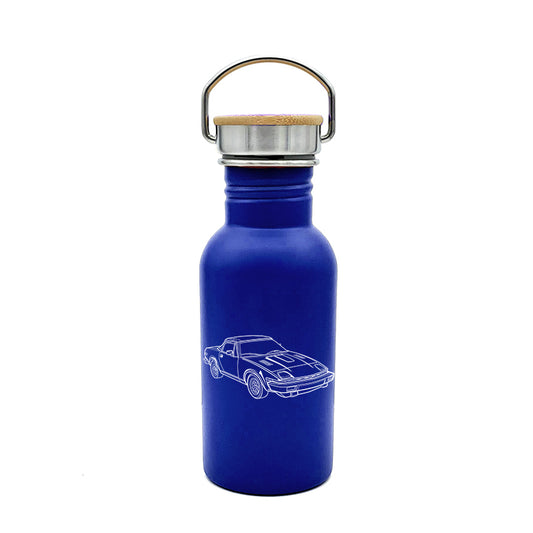 tri tr8 car travel bottle digital engraving mockup / engraving preview