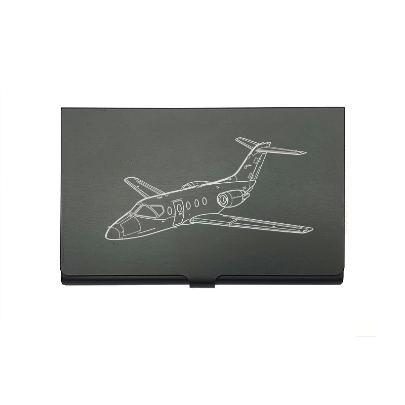 beechjet hawker 400 aircraft card Holder digital engraving mockup / engraving preview