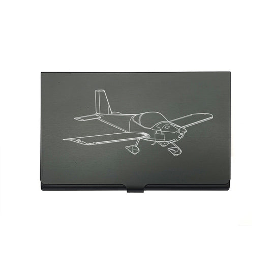 vans rv12 aircraft card Holder digital engraving mockup / engraving preview