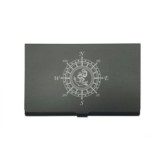 anor compass nautical card Holder digital engraving mockup / engraving preview