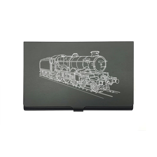 Castle Class Steam Train Locomotive Business Card Holder