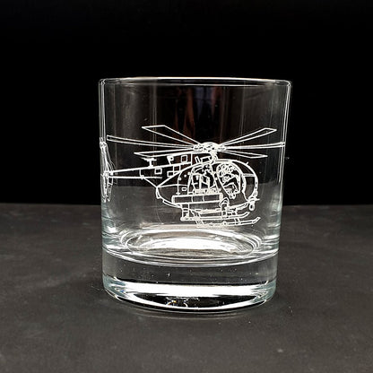 Glider Aircraft Helicopter Aviation Themed Tumbler Glass Selection | Giftware Engraved