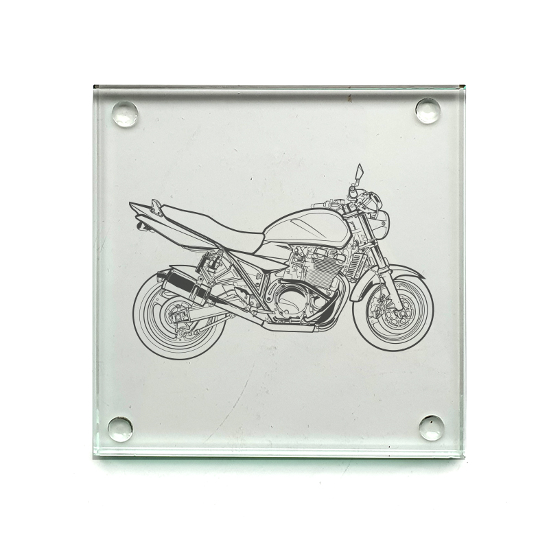 suz gsx motorcycle drinks coaster digital engraving mockup / engraving preview