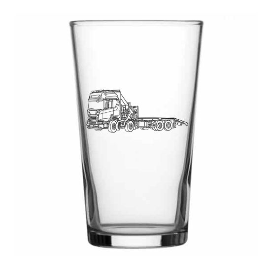 Haib Lorry Loader Beer Glass