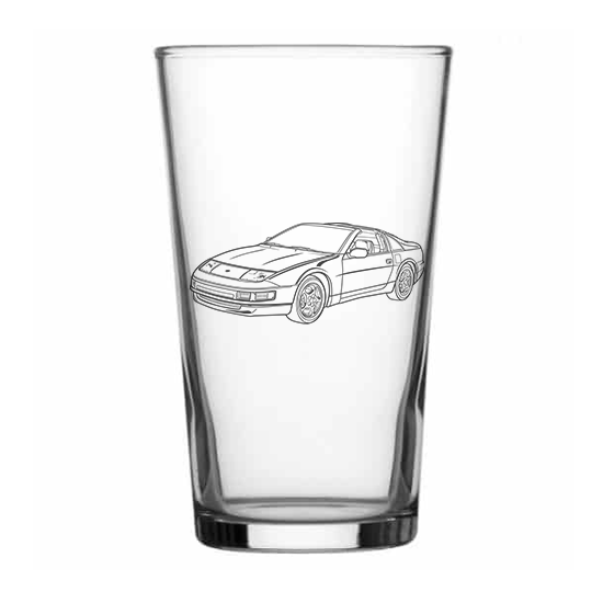 NSN 300ZX Sports Car Beer Glass
