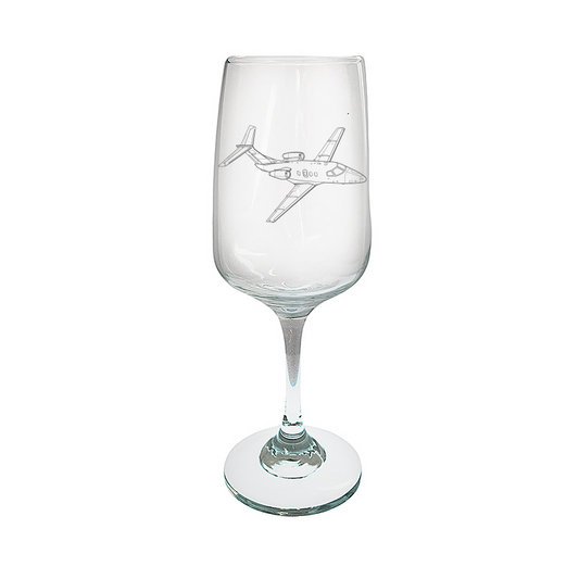 embraer phenom 100 aircraft wine glass digital engraving mockup / engraving preview