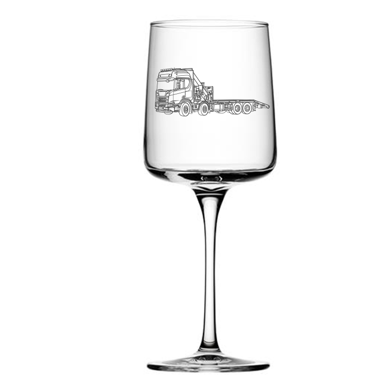 Haib Lorry Loader Wine Glass