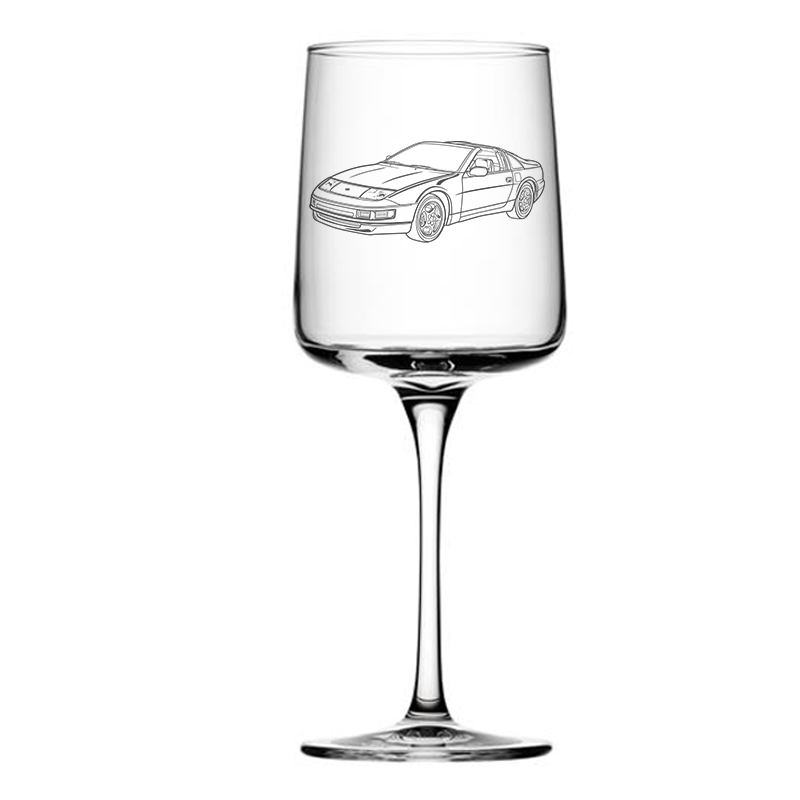 NSN 300ZX Sports Car Wine Glass