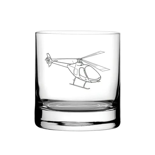 Guimbal Helicopters Cabri glass tumbler – digital engraving mockup / engraving preview