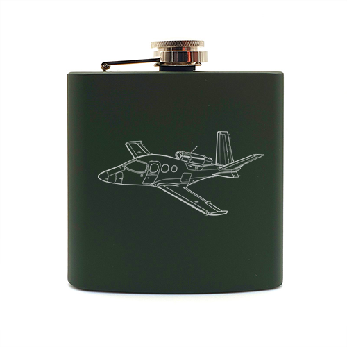 RSV mille Motorcycle hip flask â€“ digital engraving mockup / engraving preview