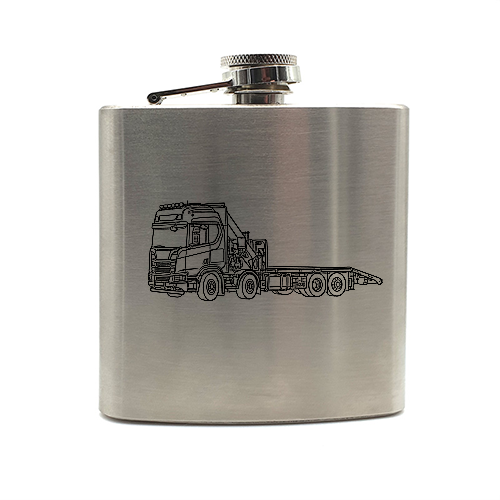 Haib Lorry Loader Hip Flask