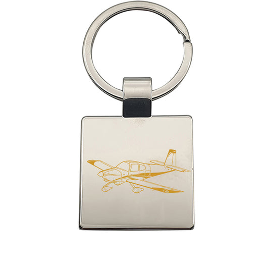 vans rv10 aircraft keyring digital engraving mockup / engraving preview
