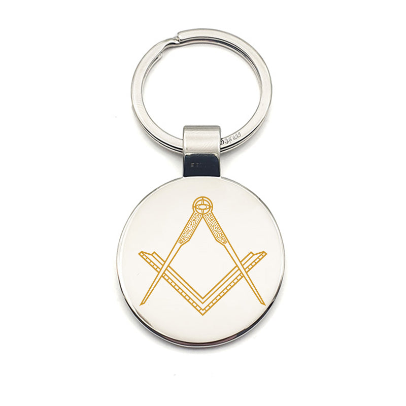 masonic regalia keyring digital engraving mockup / engraving preview
