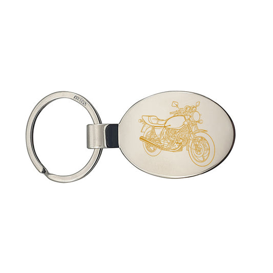 duc 900sd motorcycle keyring digital engraving mockup / engraving preview