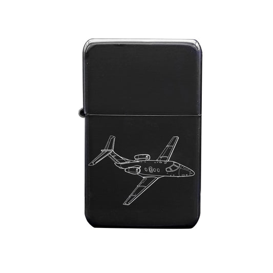 embraer phenom 100 aircraft cigarette lighter digital engraving mockup / engraving preview