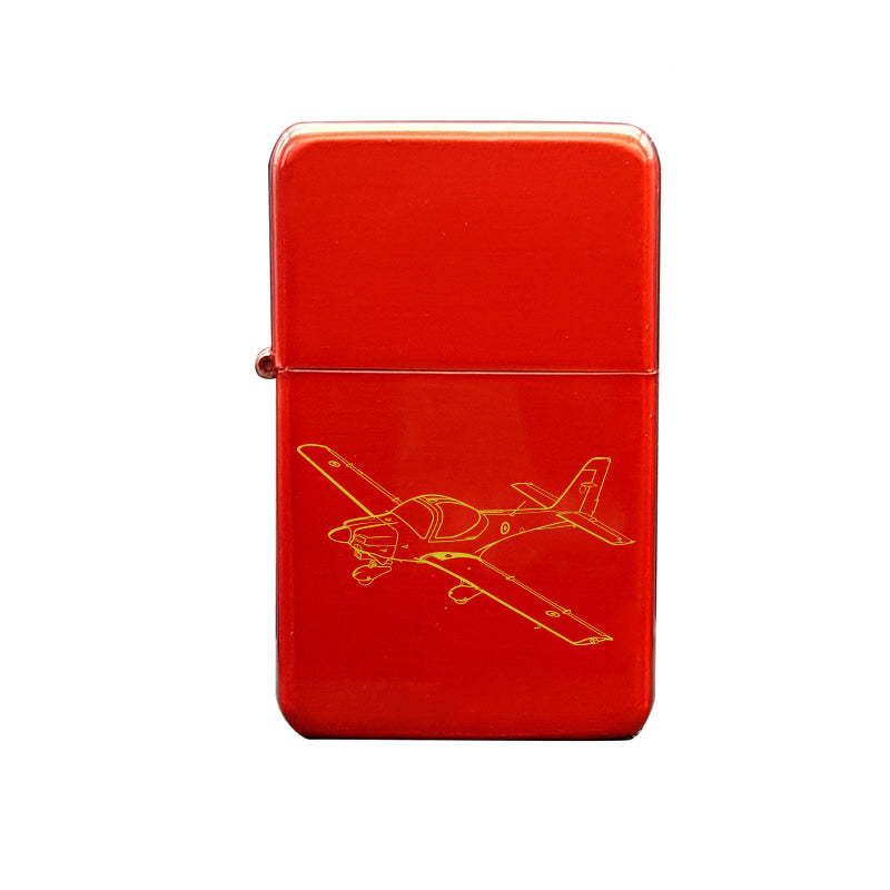 glob t1 tutor aircraft cigarette lighter digital engraving mockup / engraving preview