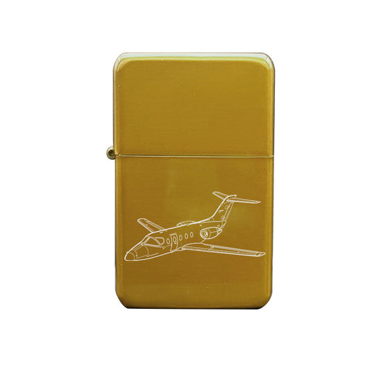 hawker beechjet 400 aircraft cigarette lighter digital engraving mockup / engraving preview