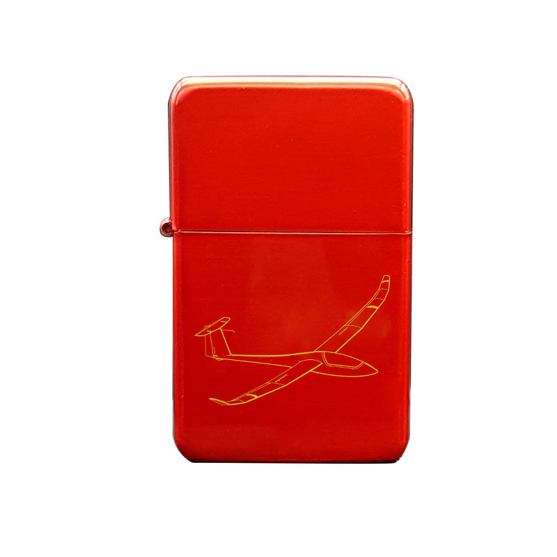 discus glider cigarette lighter digital engraving mockup / engraving preview