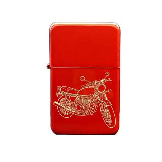 hon cb550 motorcycle cigarette lighter digital engraving mockup / engraving preview