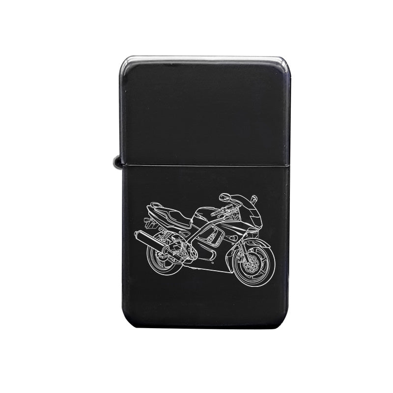 hon cbr600rr motorcycle ciggarette lighter digital engraving mockup / engraving preview
