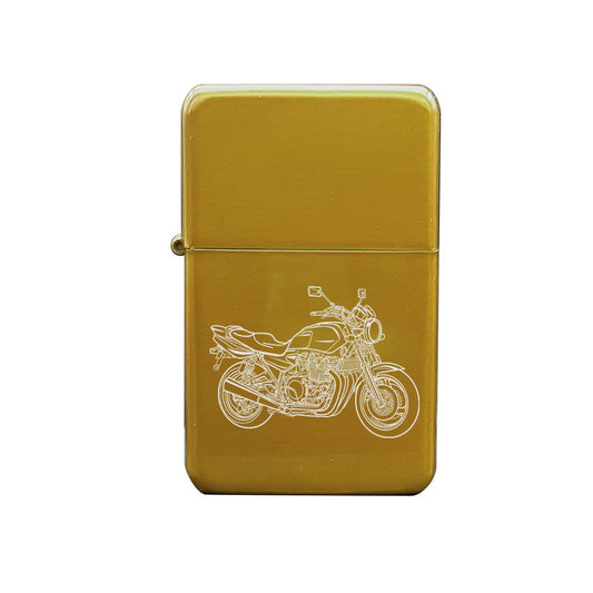 yam xjr1300 motorcycle ciggarette lighter digital engraving mockup / engraving preview