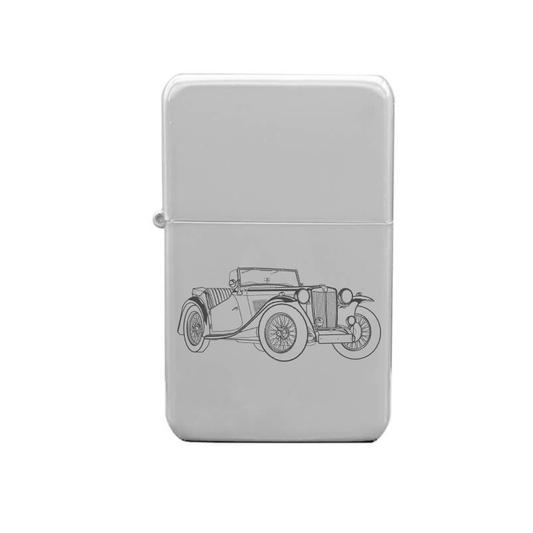 1945 mg tc car cigarette lighter digital engraving mockup / engraving preview