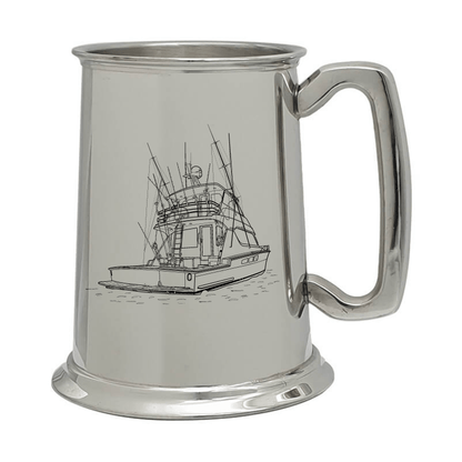 Nautical Themed Pewterware Selection - Giftware Engraved
