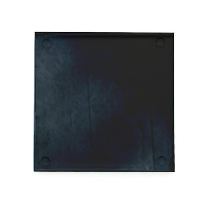 Personalised Black Onyx Square Glass Drinks Coaster - 100 x 100mm - Giftware Engraved