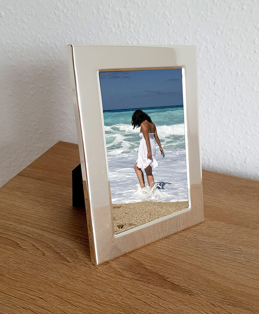 Personalised Silver Plated Photo Frame - 4″ X 6″ - Giftware Engraved