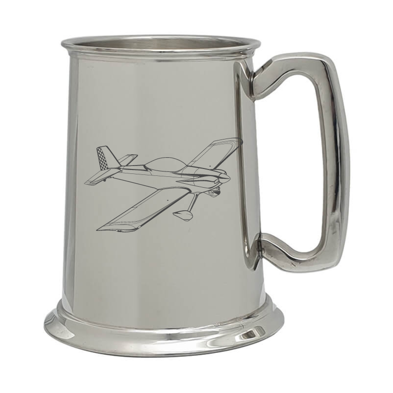 vans rv 4 aircraft pewter selection digital engraving mockup / engraving preview