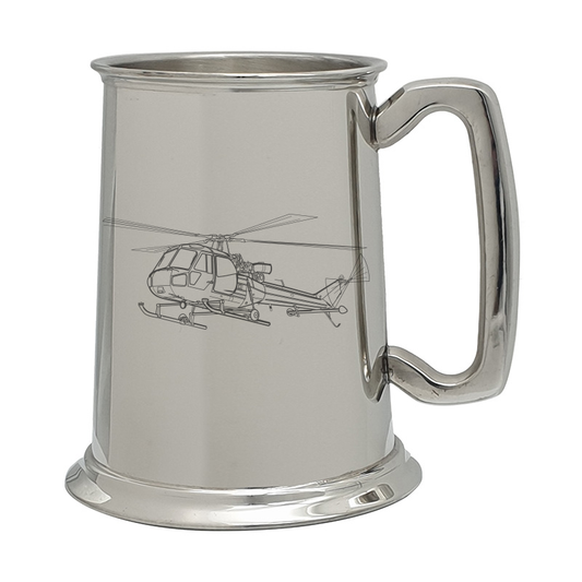 westland helicopter pewter selection digital engraving mockup / engraving preview