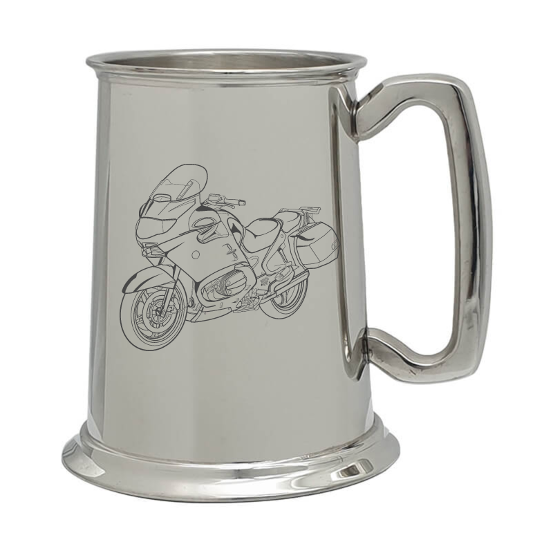bm r1150 motorcycle pewter selection digital engraving mockup / engraving preview