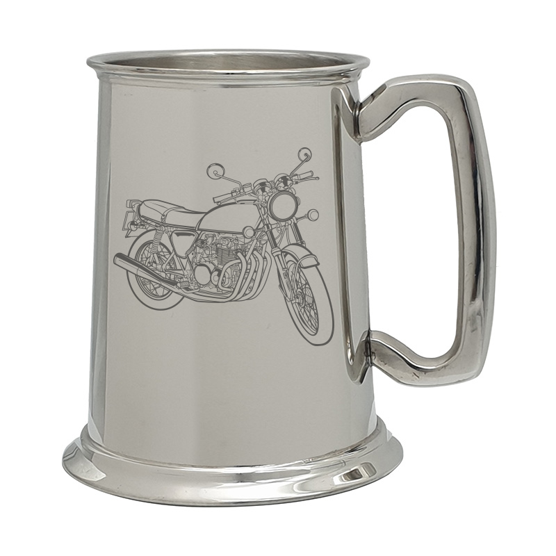 hon cb550 motorcycle pewter selection digital engraving mockup / engraving preview