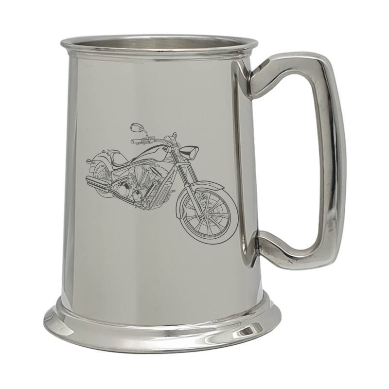 hon fury motorcycle pewter selection digital engraving mockup / engraving preview