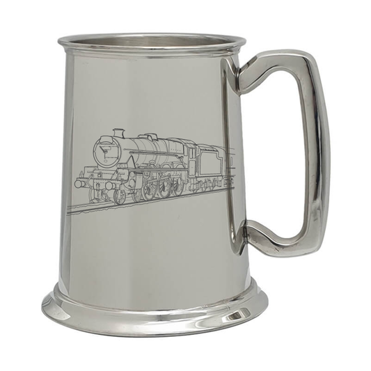 steam locomotive train pewter selection digital engraving mockup / engraving preview