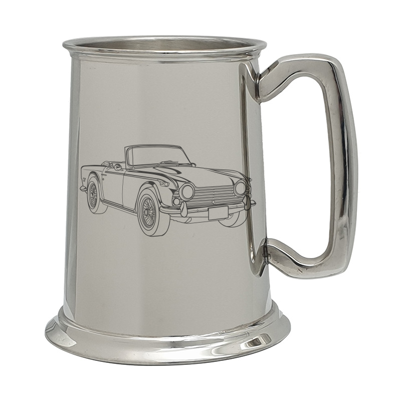 tri tr250 car pewter selection digital engraving mockup / engraving preview