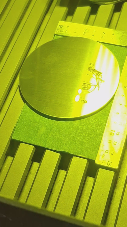 Engraved Drinks Coasters – Lambretta Scooter Design Range