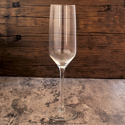 Clear glass Royal Leerdum champagne Flute