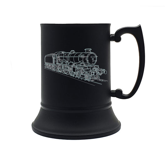 Castle Class Steam Train Locomotive Metal Tankard Mug