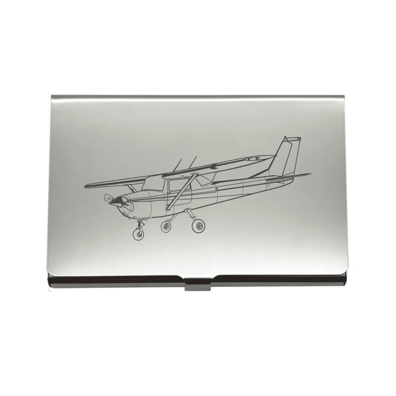 Cessna 152 Aircraft Business Credit Card Holder | Giftware Engraved