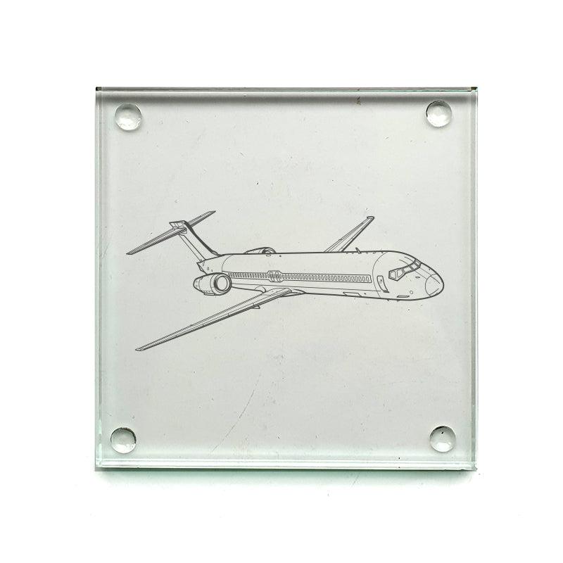 Boeing 717 Aircraft Drinks Coaster Selection | Giftware Engraved