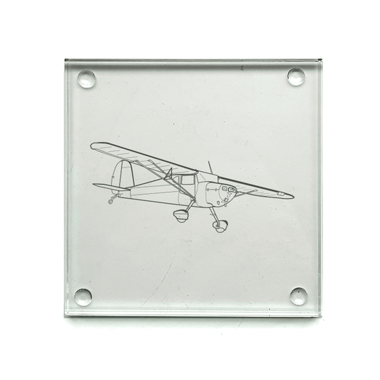 Cessna 120 Aircraft Drinks Coaster Selection | Giftware Engraved