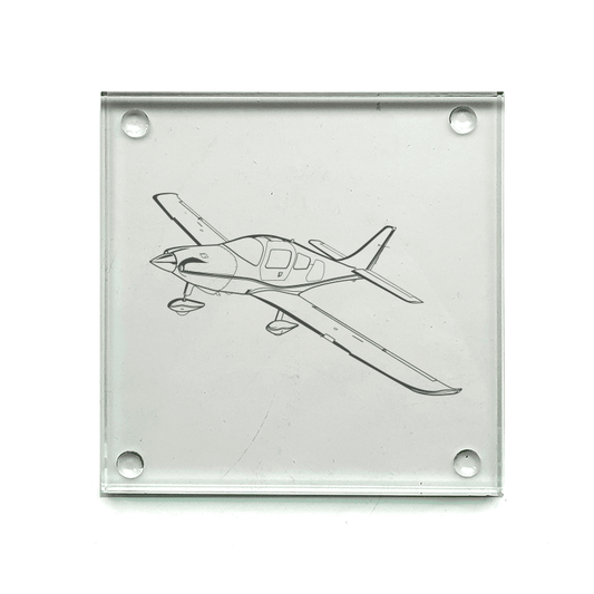 Cessna Columbia 350 Aircraft Drinks Coaster Selection | Giftware Engraved